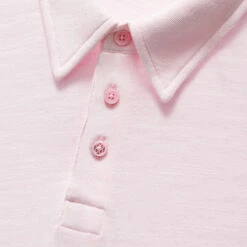 CLUBHOUSE COTTON SLIM FIT POLO -Golf Clothing Shop G4MF22K100 BLUSH 5
