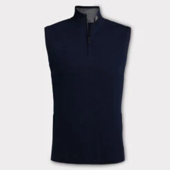 MERINO WOOL TECH-LINED DUNES SLIM FIT VEST