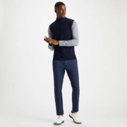 MERINO WOOL TECH-LINED DUNES SLIM FIT VEST -Golf Clothing Shop G4MF22S23 TWLT 3