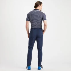 PERFORATED STRIPE POLO 12 PERFORATED STRIPE POLO -Golf Clothing Shop G4MS21K04 TWLT 4