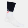 CIRCLE G RIBBED COMPRESSION CREW SOCK -Golf Clothing Shop G4MS23A29CRW SNO