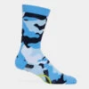 CAMO CIRCLE G'S COMPRESSION CREW SOCK 1 CAMO CIRCLE G'S COMPRESSION CREW SOCK -Golf Clothing Shop G4MS23A34CRW CIELO