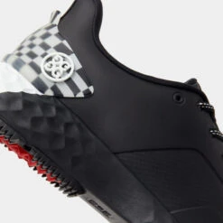 MEN'S DISTORTED CHECK MG4+ GOLF SHOE -Golf Clothing Shop G4MS23EF24 ONYX 6