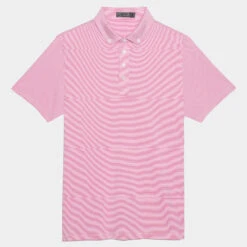 FEEDER STRIPE TECH JERSEY SLIM FIT POLO