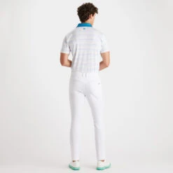 MULTI STRIPE TECH JERSEY SLIM FIT POLO -Golf Clothing Shop G4MS23K001A PTRL 4