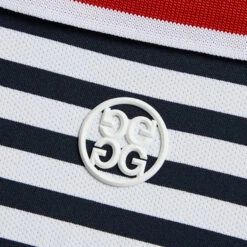 PERFORATED STRIPE RIB COLLAR TECH JERSEY SLIM FIT POLO 13 PERFORATED STRIPE RIB COLLAR TECH JERSEY SLIM FIT POLO -Golf Clothing Shop G4MS23K003 SNO 5