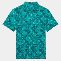 ICON CAMO TECH JERSEY SLIM FIT POLO