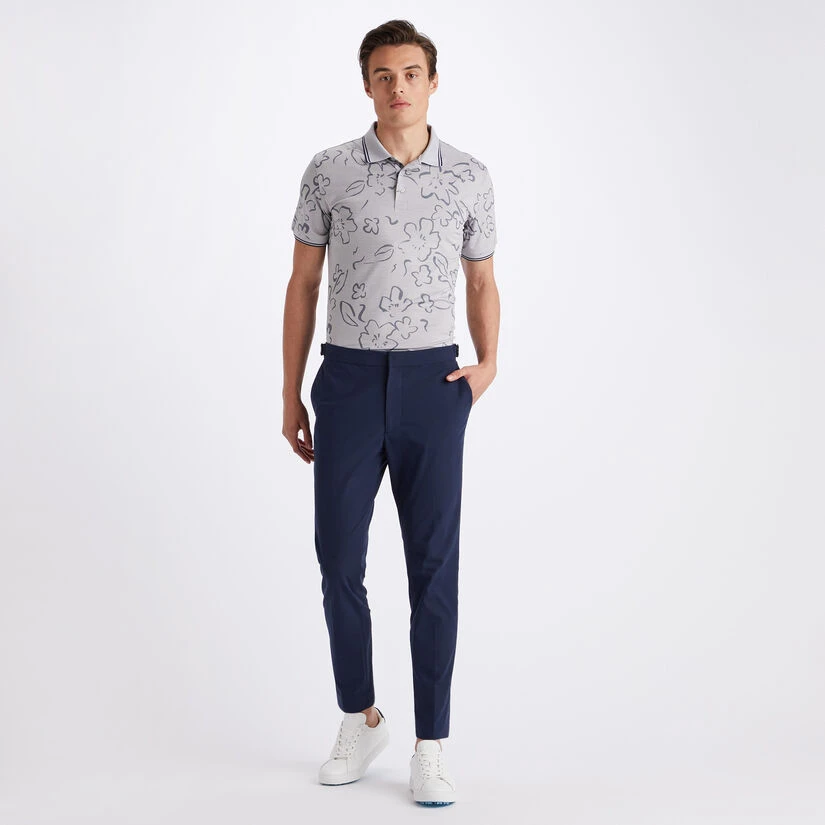 FLORAL WATERCOLOUR TECH JERSEY SLIM FIT POLO 6 FLORAL WATERCOLOUR TECH JERSEY SLIM FIT POLO - Image 4