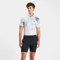 CAMO MODERN SPREAD RIB COLLAR TECH JERSEY SLIM FIT POLO -Golf Clothing Shop G4MS23K063 MNUMT 2