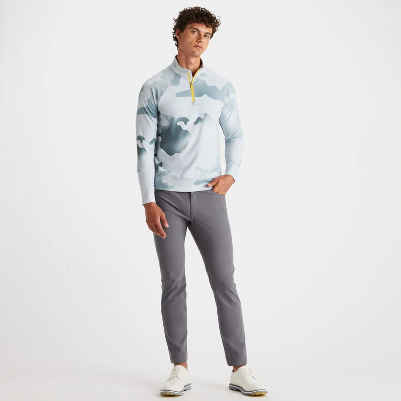 GRADIENT CAMO TECH INTERLOCK QUARTER ZIP SLIM FIT MID LAYER 6 GRADIENT CAMO TECH INTERLOCK QUARTER ZIP SLIM FIT MID LAYER - Image 4