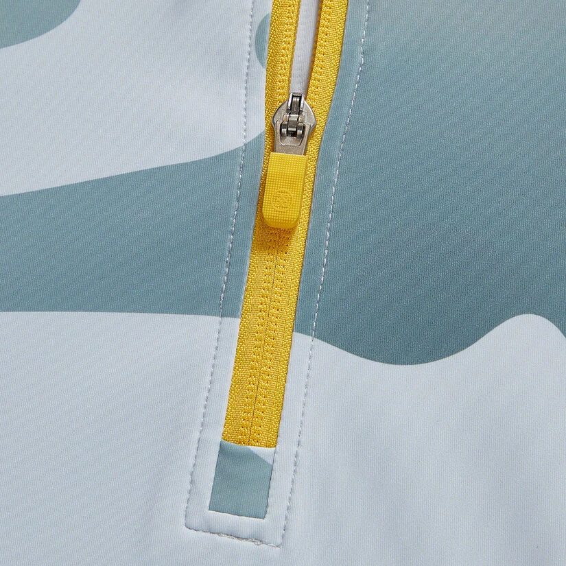 GRADIENT CAMO TECH INTERLOCK QUARTER ZIP SLIM FIT MID LAYER 8 GRADIENT CAMO TECH INTERLOCK QUARTER ZIP SLIM FIT MID LAYER - Image 6