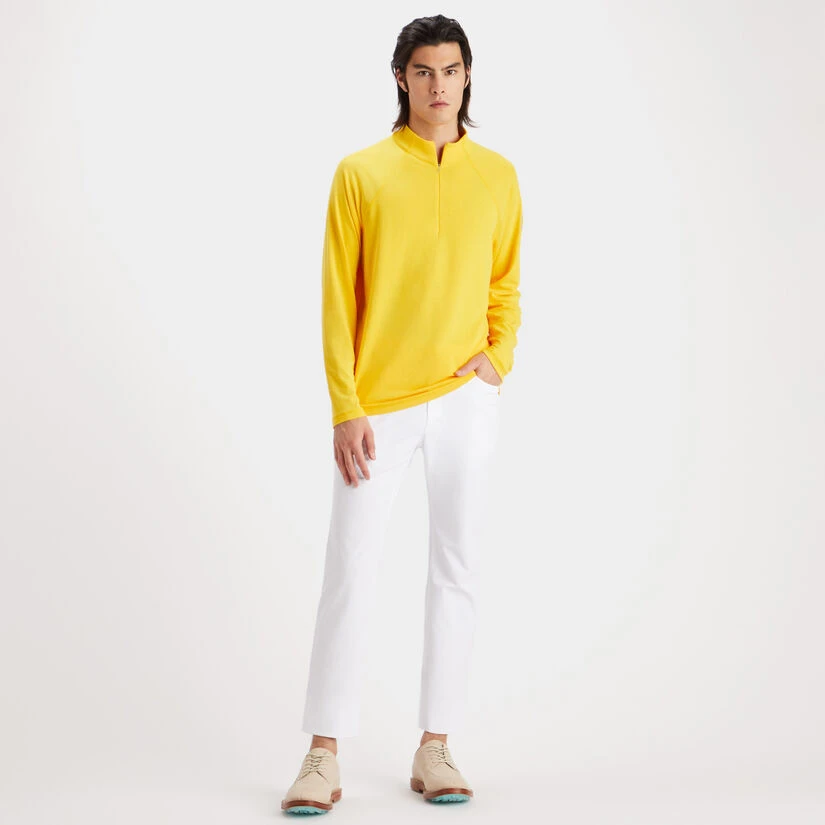 LUXE STAPLE QUARTER ZIP SLIM FIT MID LAYER 6 LUXE STAPLE QUARTER ZIP SLIM FIT MID LAYER - Image 4