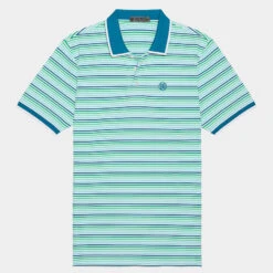 CINQUE TERRE RIB COLLAR TECH PIQUÉ SLIM FIT POLO