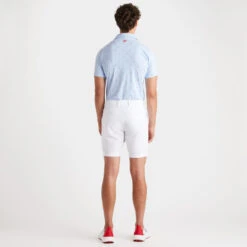 SKULL & T'S ICE NYLON SLIM FIT POLO -Golf Clothing Shop G4MS23K361A SKY 4