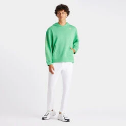 NO 1 CARES UNISEX OVERSIZED FRENCH TERRY HOODIE -Golf Clothing Shop G4MS23K420B ALIME 3