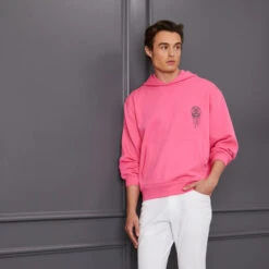 BIRDIES UNISEX OVERSIZED FRENCH TERRY HOODIE -Golf Clothing Shop G4MS23K420C AZA 1