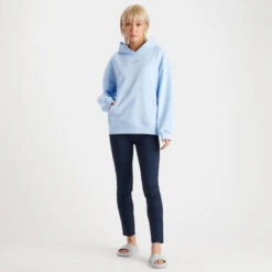 WORLDWIDE UNISEX OVERSIZED FRENCH TERRY HOODIE -Golf Clothing Shop G4MS23K420F SKY 7