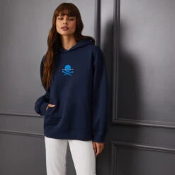 COORDINATES UNISEX OVERSIZED FRENCH TERRY HOODIE -Golf Clothing Shop G4MS23K420H TWLT 5