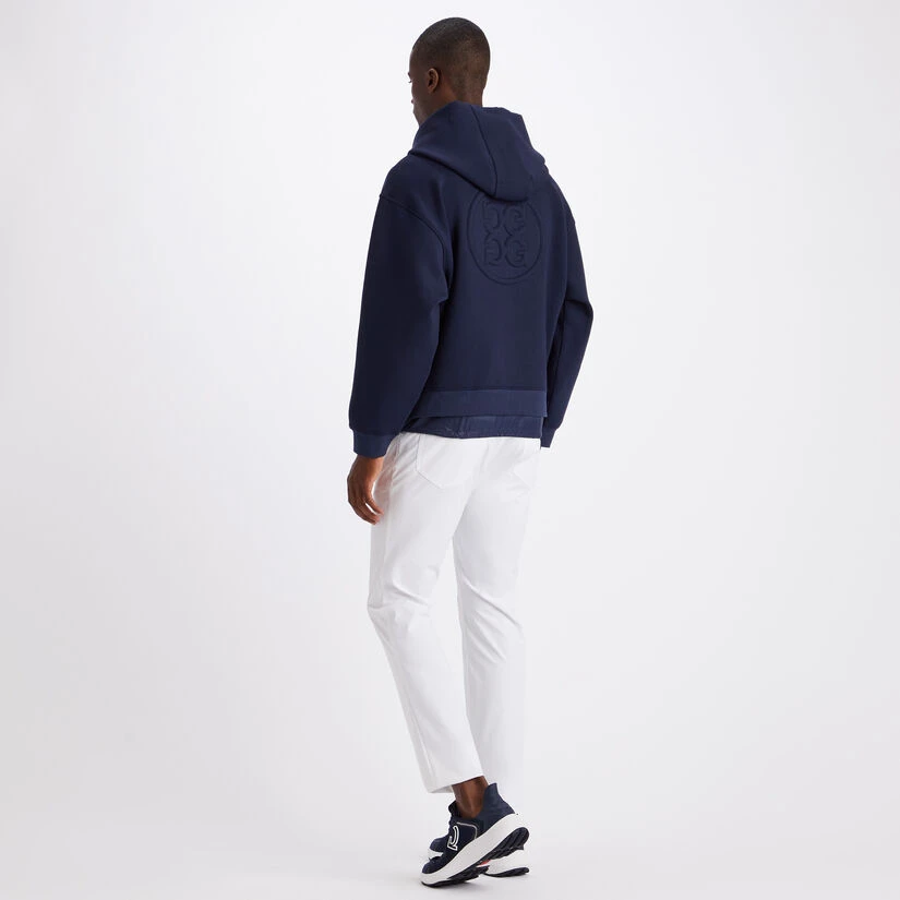 DOUBLE KNIT SPACER JERSEY SLIM FIT HOODIE 7 DOUBLE KNIT SPACER JERSEY SLIM FIT HOODIE - Image 5