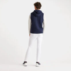 DOUBLE KNIT SPACER JERSEY HOODED SLIM FIT FULL ZIP VEST -Golf Clothing Shop G4MS23K422 TWLT 4