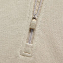 RIB COLLAR FRENCH TERRY QUARTER ZIP SLIM FIT PULLOVER 15 RIB COLLAR FRENCH TERRY QUARTER ZIP SLIM FIT PULLOVER -Golf Clothing Shop G4MS23K423 STN 6