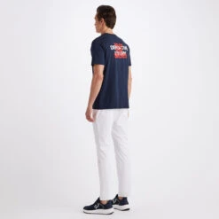 STATEMENT COTTON SLIM FIT TEE -Golf Clothing Shop G4MS23K462G TWLT 4