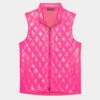 QUILTED COATED NYLON WOOL LINED SLIM FIT PUFFER VEST 2 QUILTED COATED NYLON WOOL LINED SLIM FIT PUFFER VEST -Golf Clothing Shop G4MS23O50 KOP