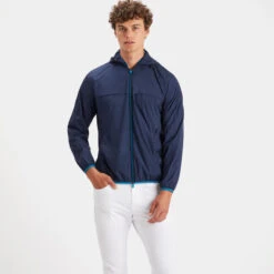 EVERYDAY RIPSTOP SLIM FIT HOODED WINDBREAKER -Golf Clothing Shop G4MS23O52 TWLT 2