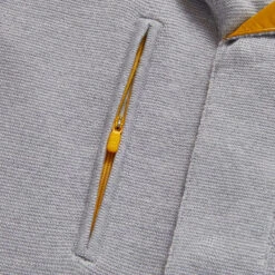 HOODED MERINO WOOL SLIM FIT FULL ZIP VEST 15 HOODED MERINO WOOL SLIM FIT FULL ZIP VEST -Golf Clothing Shop G4MS23S101 LHGR 6